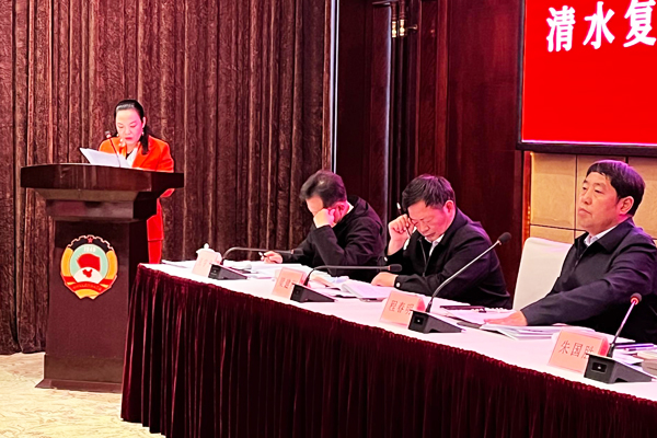 君浩環保總經（jīng）理發表講話