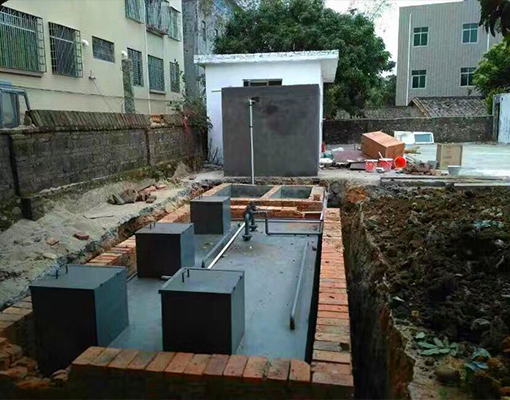 地埋式一體化（huà）汙水處理設備