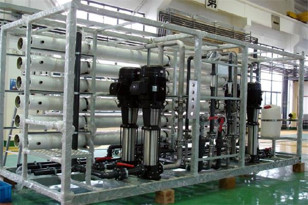 5t/h電鍍清洗反滲透純水機設備
