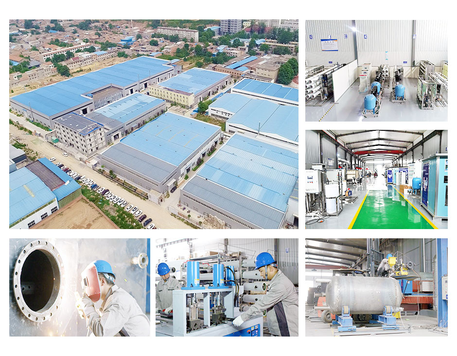 反滲透水處理設備廠家（jiā）實景圖