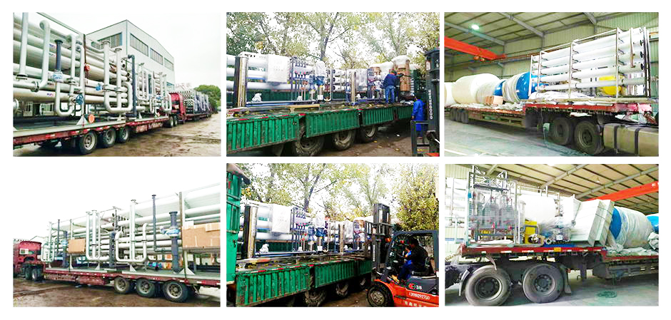 反滲（shèn）透裝置發貨實景